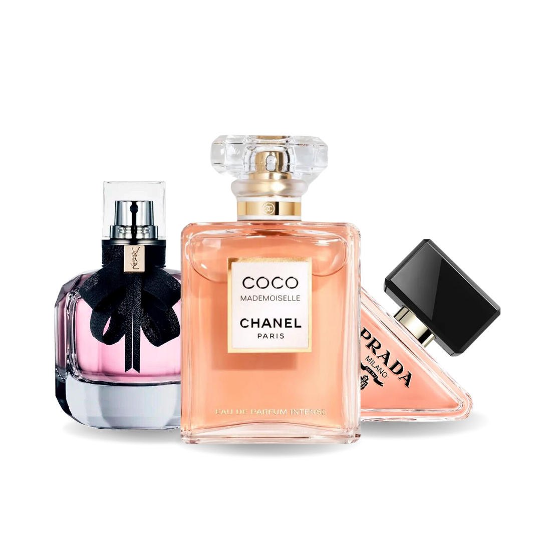 Set de 3 parfumuri | Prada Prada PARADOXE, COCO MADEMOISELLE, MON PARIS 100 ml