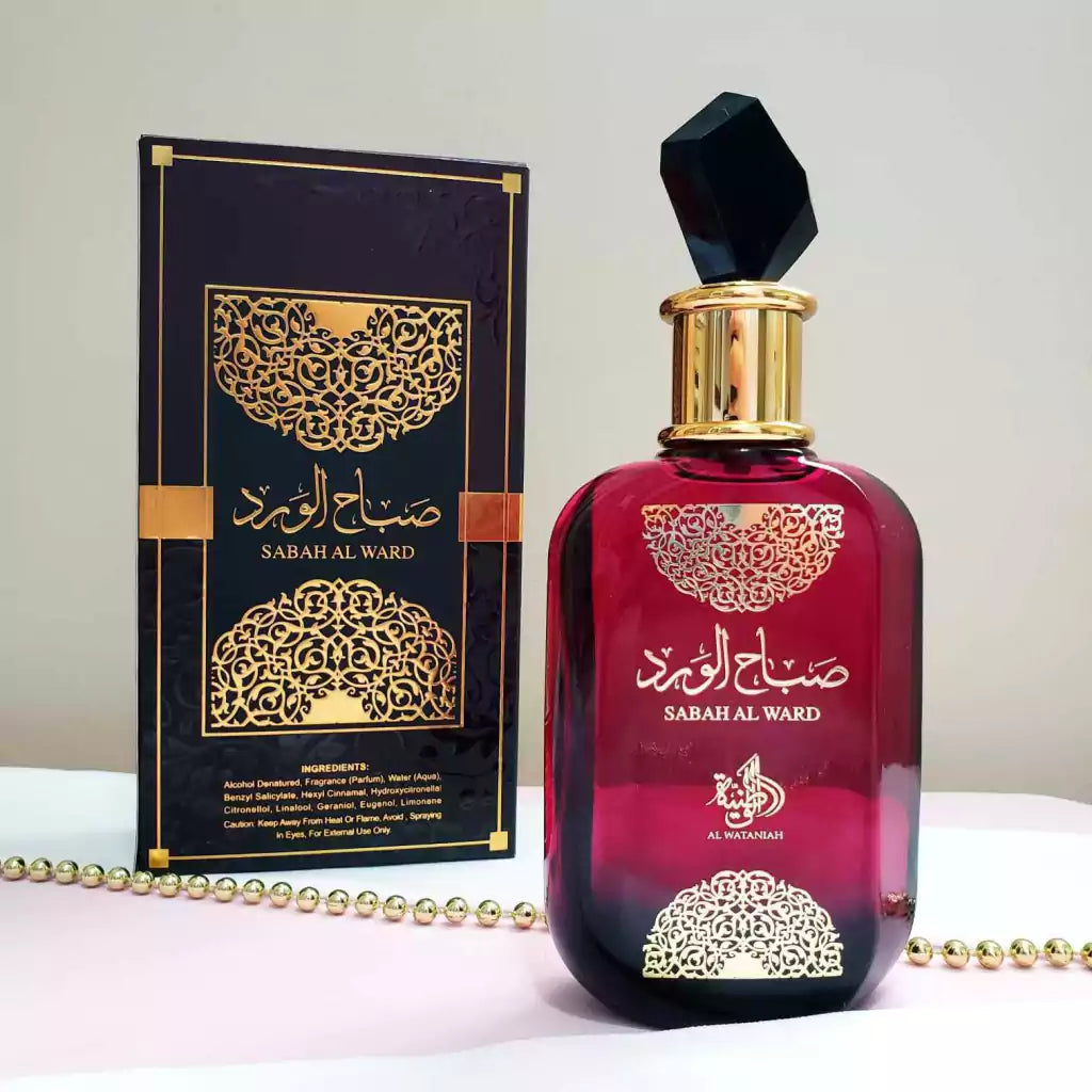 Set de 4 parfumuri | Sabah Al Ward 100 ml, Fakhar 100 ml, Royal Amber 100 ml